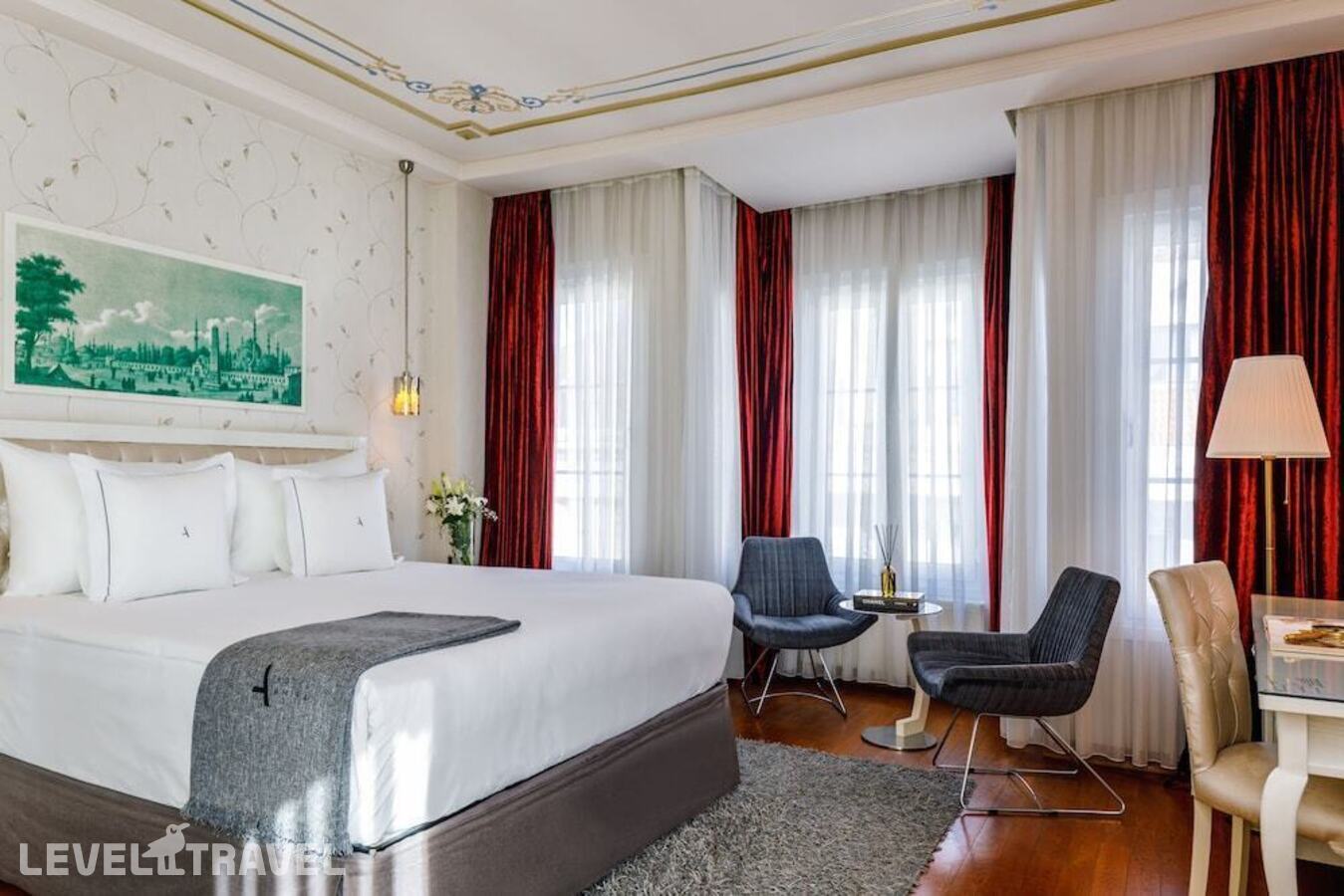 Двухместный номер Deluxe c 1 комнатой с видом на город двуспальная кровать — фото 6