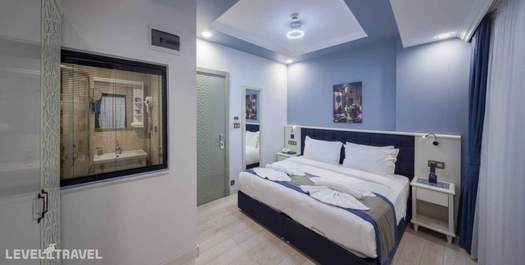 фотографии номера Экономичный (две односпальные кровати) отеля Obahan Hotel в Турция(Фатих) - фото №6
