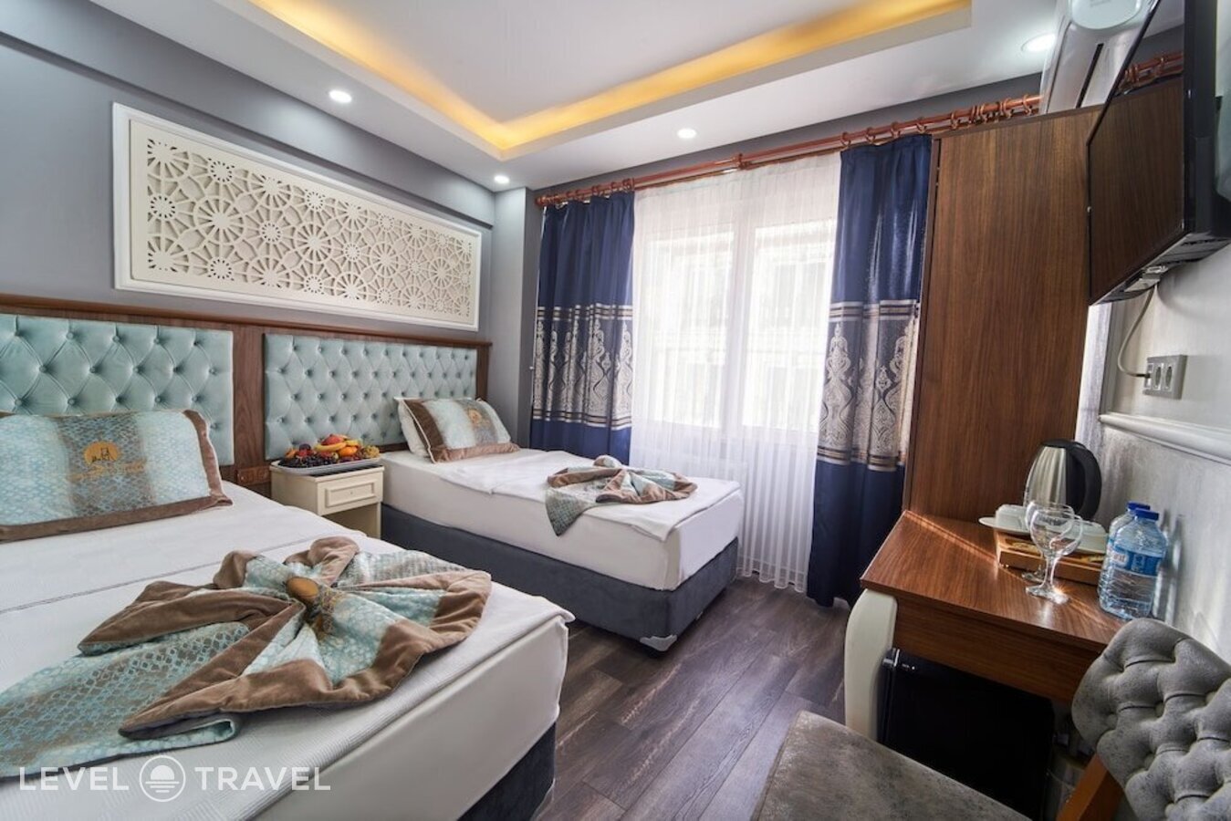 фотографии номера Стандартный (две односпальные кровати) отеля Istanbul Sirkeci Hotel в Турция(Сиркеджи) - фото №2