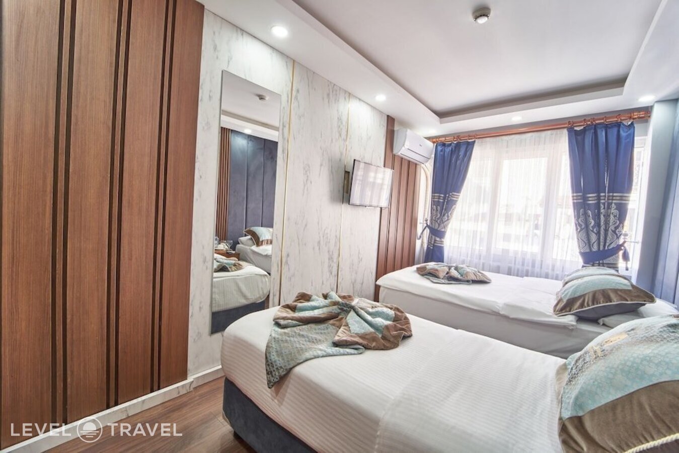 фотографии номера Стандартный (две односпальные кровати) отеля Istanbul Sirkeci Hotel в Турция(Сиркеджи) - фото №5