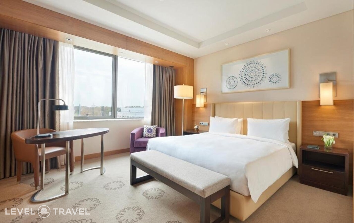 фотографии номера Двухместный номер клубный Deluxe 2 отдельные кровати отеля Hyatt Regency Tashkent в Узбекистан(Ташкент) - фото №1