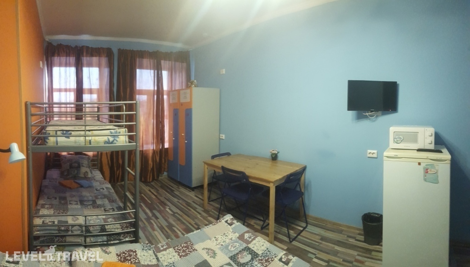 фотографии номера Четырёхместный номер Comfort с видом на город отеля Гостевые комнаты Идиллия Life в Россия(Центральный район) - фото №2