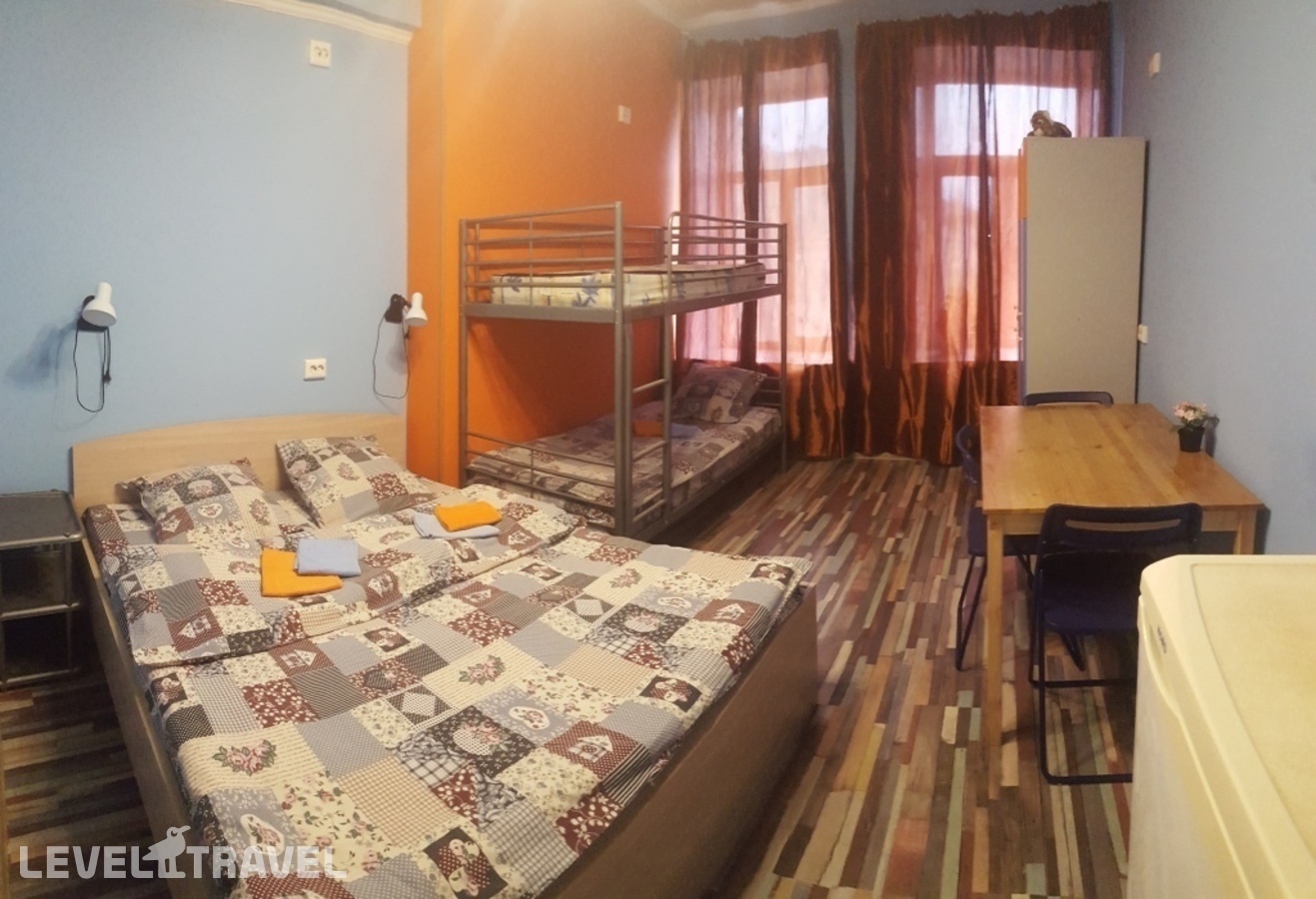 фотографии номера Четырёхместный номер Comfort с видом на город отеля Гостевые комнаты Идиллия Life в Россия(Центральный район) - фото №1