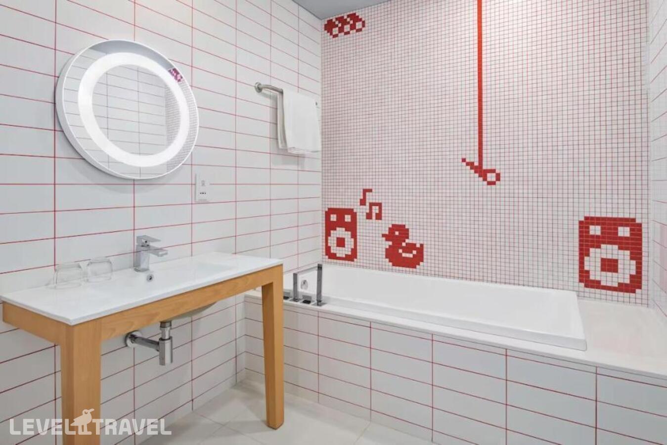 Двухместные апартаменты с 2 комнатами двуспальная кровать — фото 4