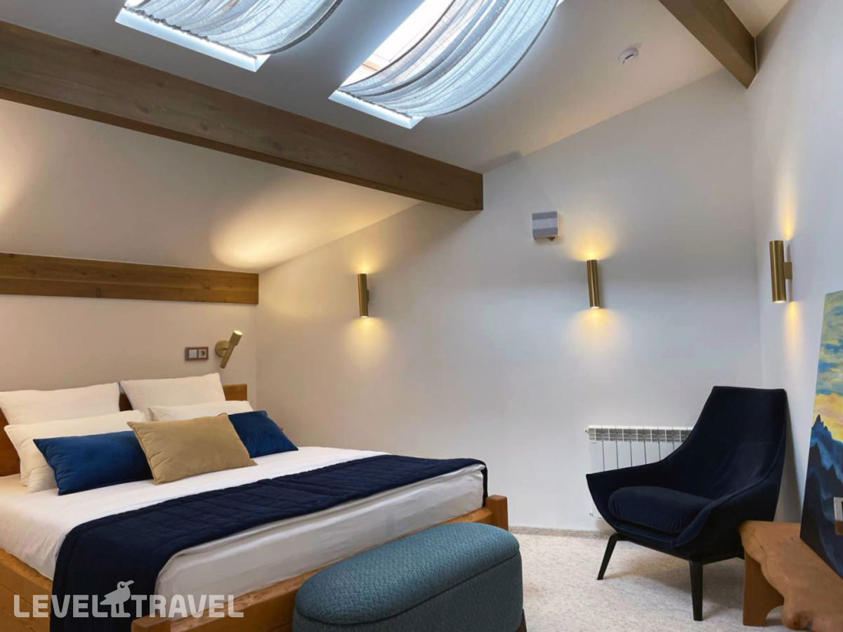фотографии номера Четырёхместный люкс Premium с красивым видом из окна отеля Soloh SPA Village в Россия(Солохаул) - фото №1
