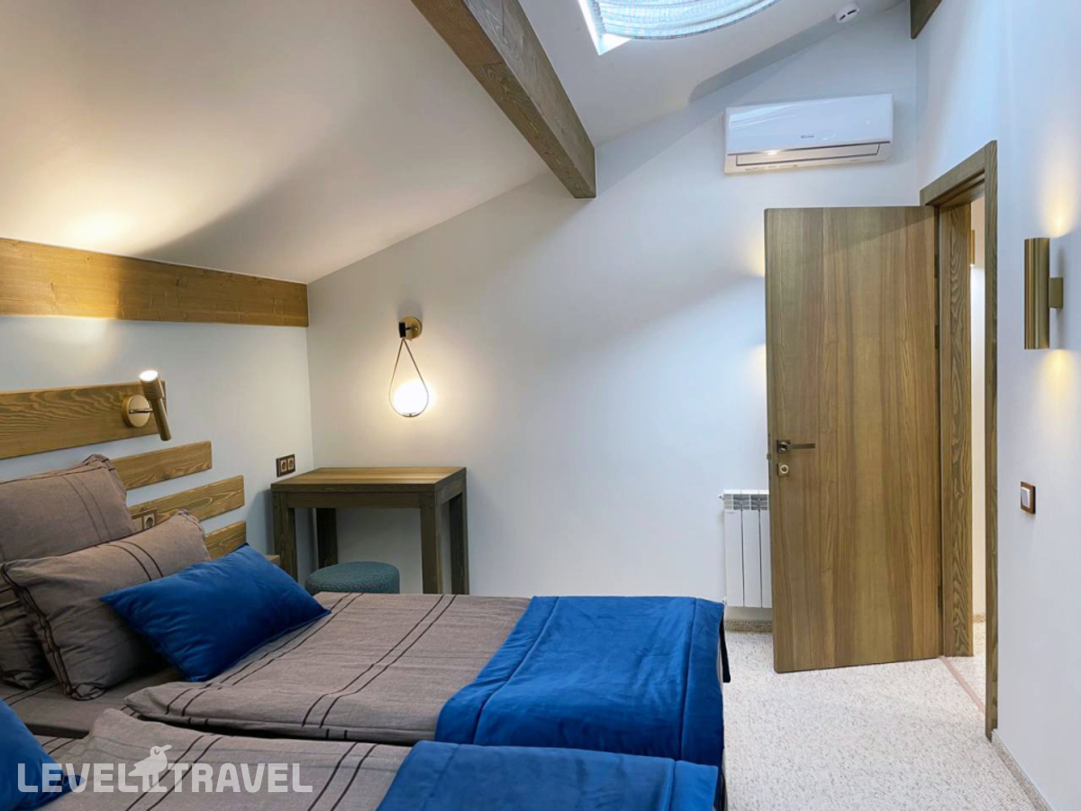 фотографии номера Четырёхместный люкс Premium с красивым видом из окна отеля Soloh SPA Village в Россия(Солохаул) - фото №5