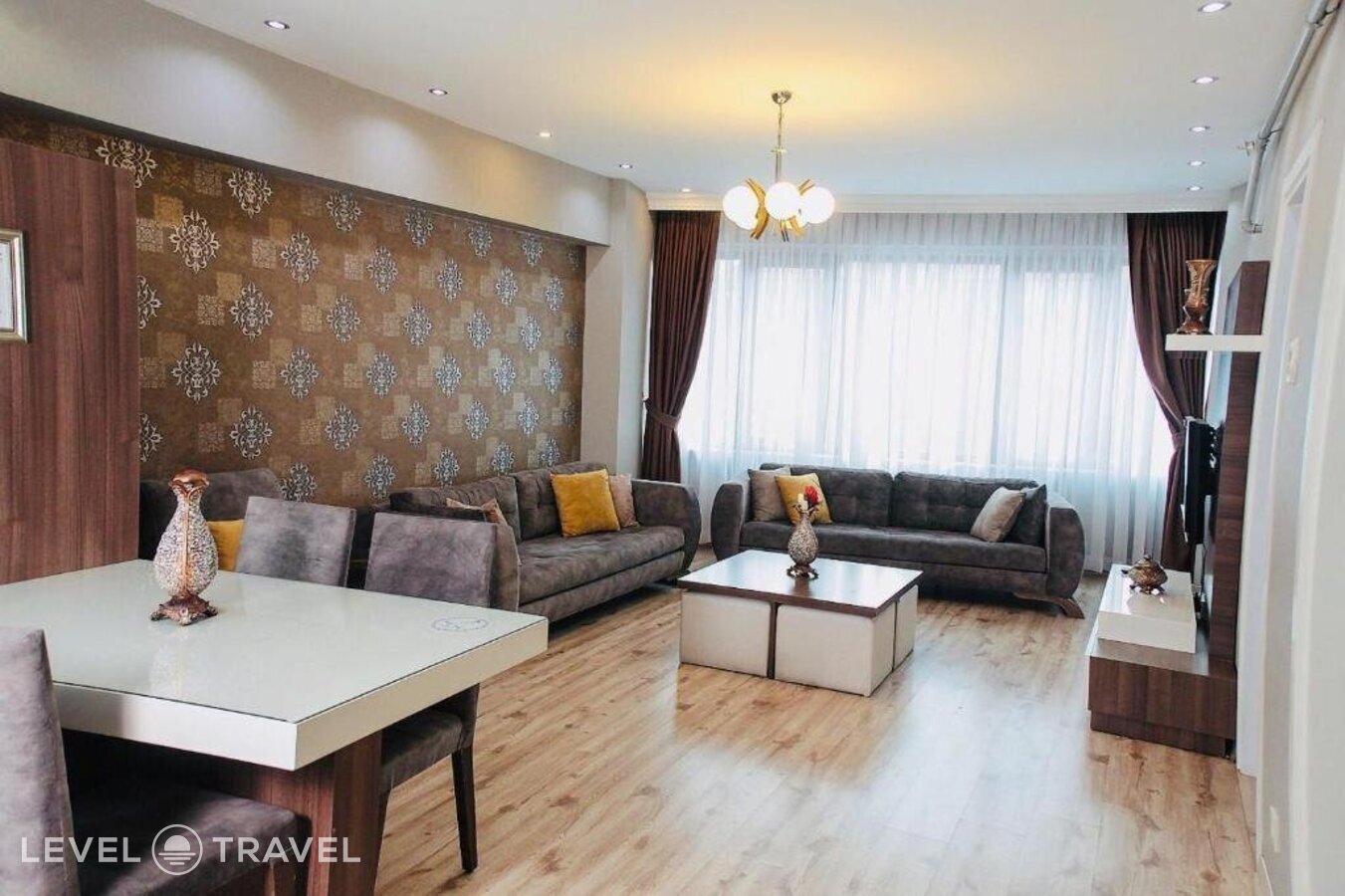 Апартаменты Deluxe с 2 комнатами двуспальная кровать — фото 10