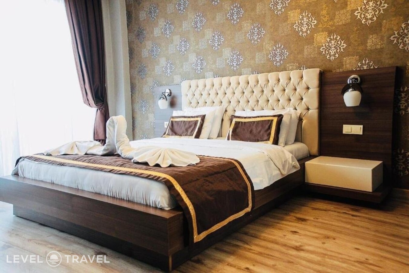 Апартаменты Deluxe с 2 комнатами двуспальная кровать — фото 12