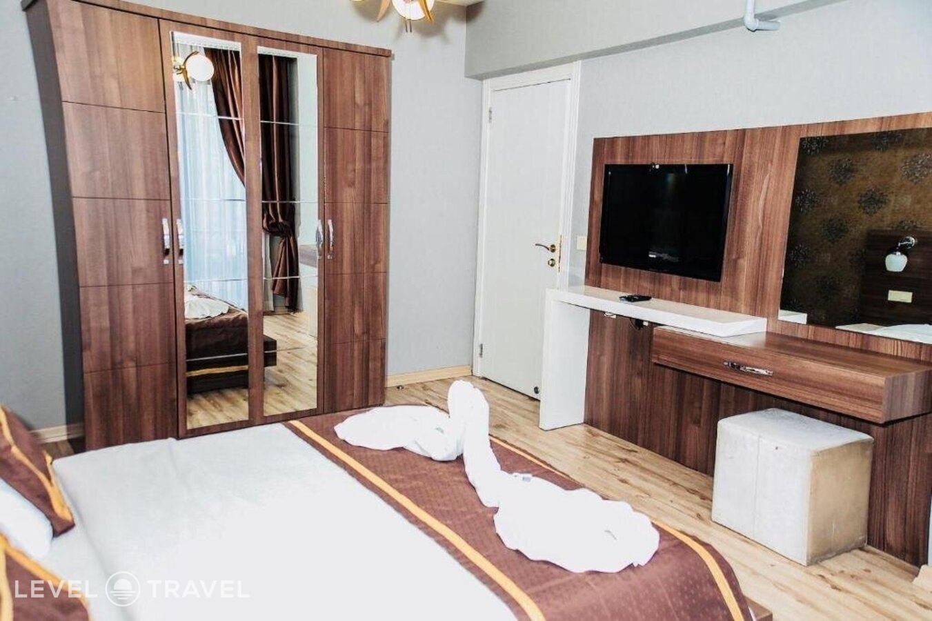 Апартаменты Deluxe с 2 комнатами двуспальная кровать — фото 9