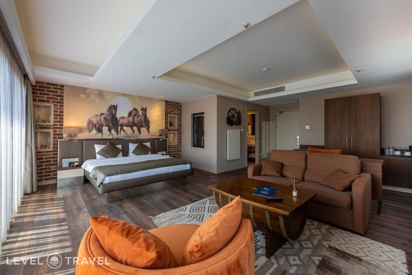 Двухместный номер Luxury с видом на море двуспальная кровать — фото 11