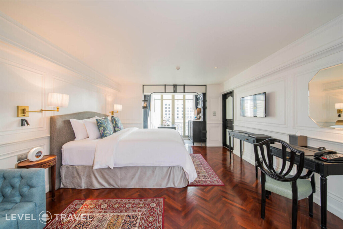 фотографии номера Двухместный люкс Siam двуспальная кровать отеля Akara Hotel Bangkok в Таиланд(Бангкок) - фото №2
