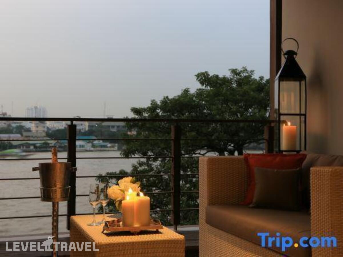 Двухместный номер Deluxe с балконом и с видом на реку 2 отдельные кровати — фото 5