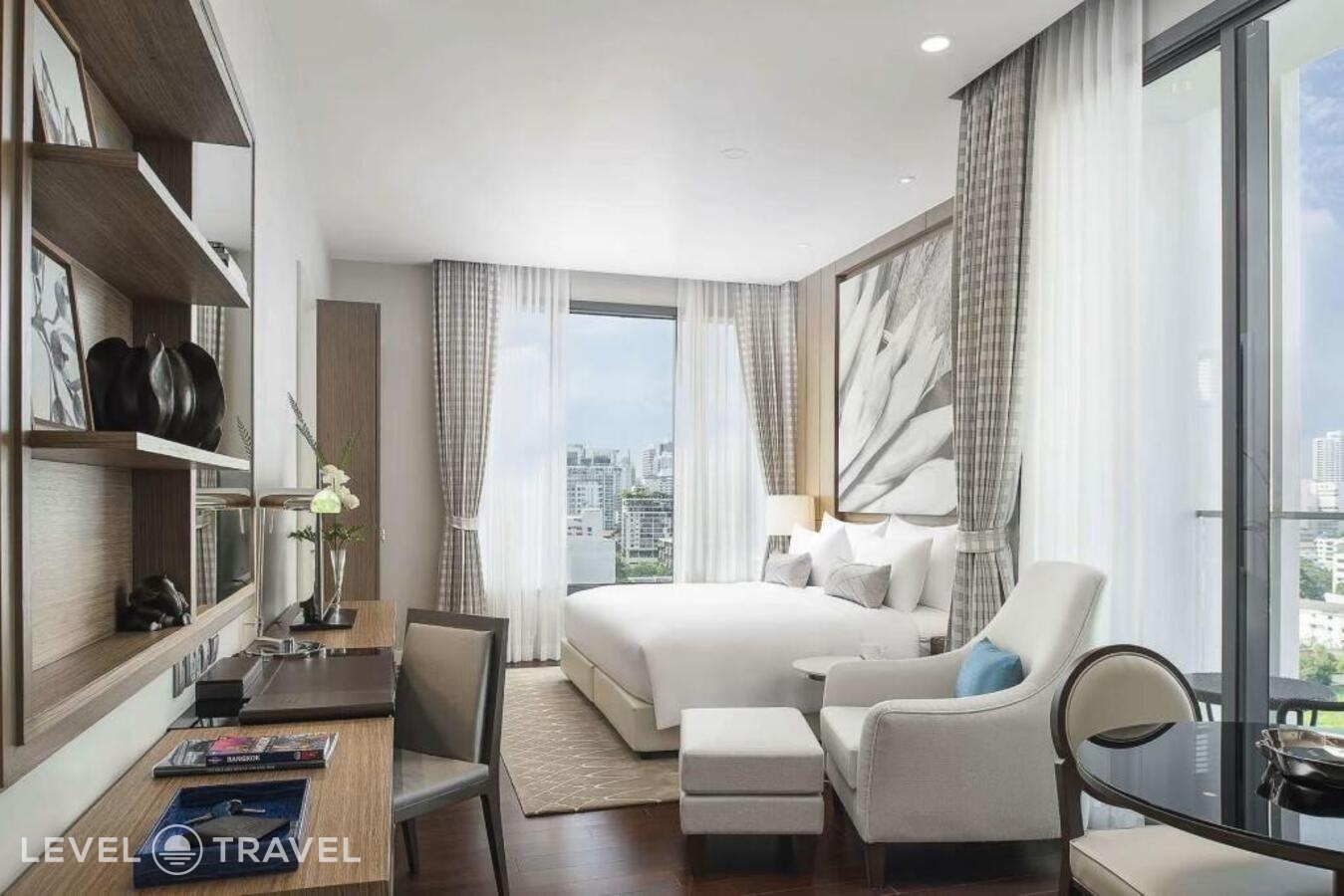 Двухместная Резиденция Executive Studio двуспальная кровать — фото 1