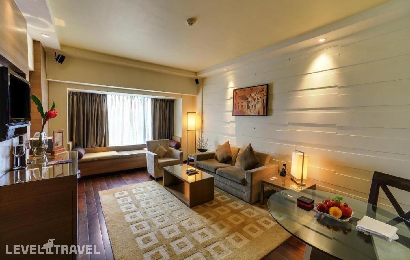 Двухместный люкс Premium с видом на город двуспальная кровать — фото 5