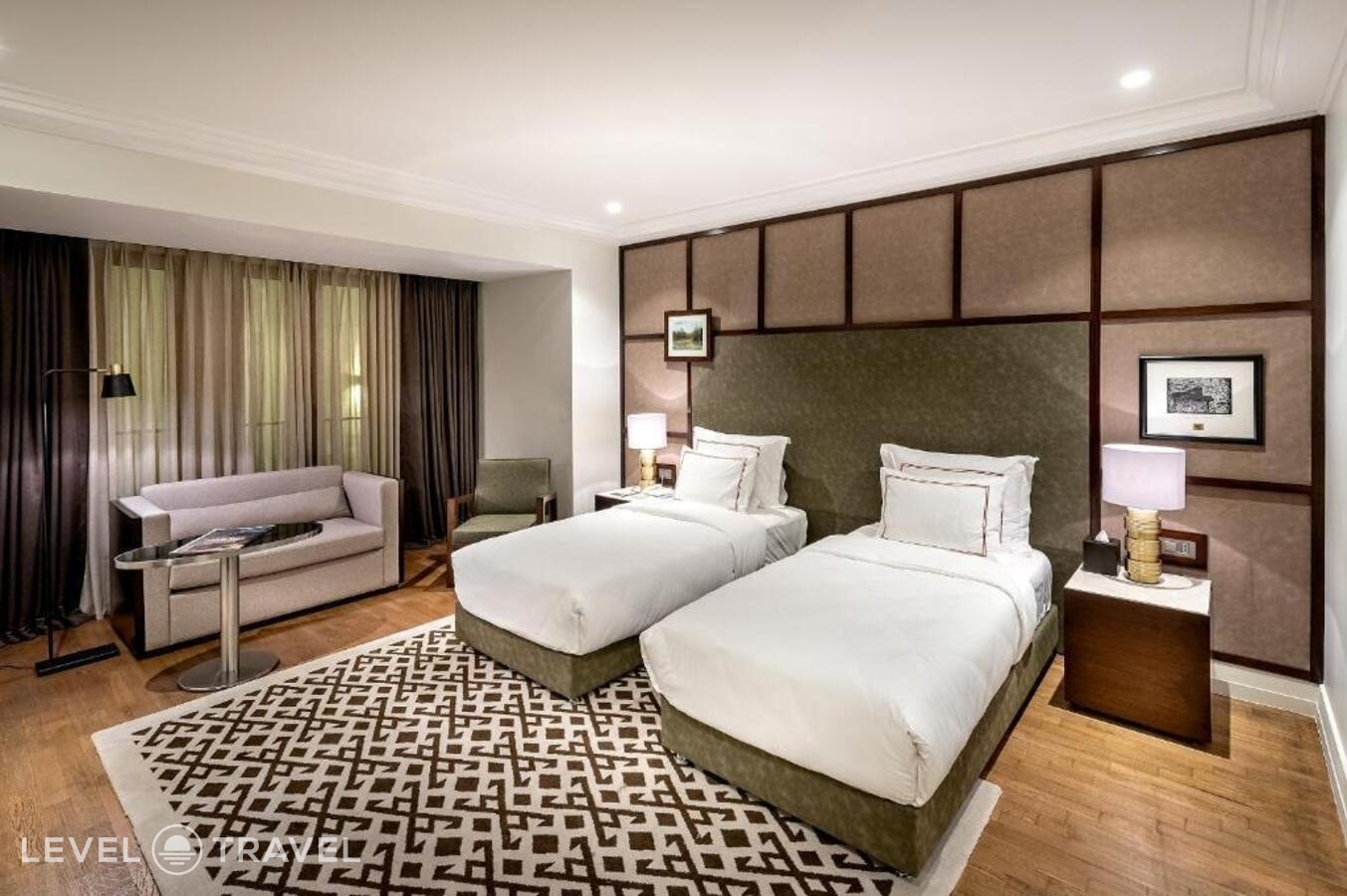 Двухместный номер Atrium Superior 2 отдельные кровати — фото 1