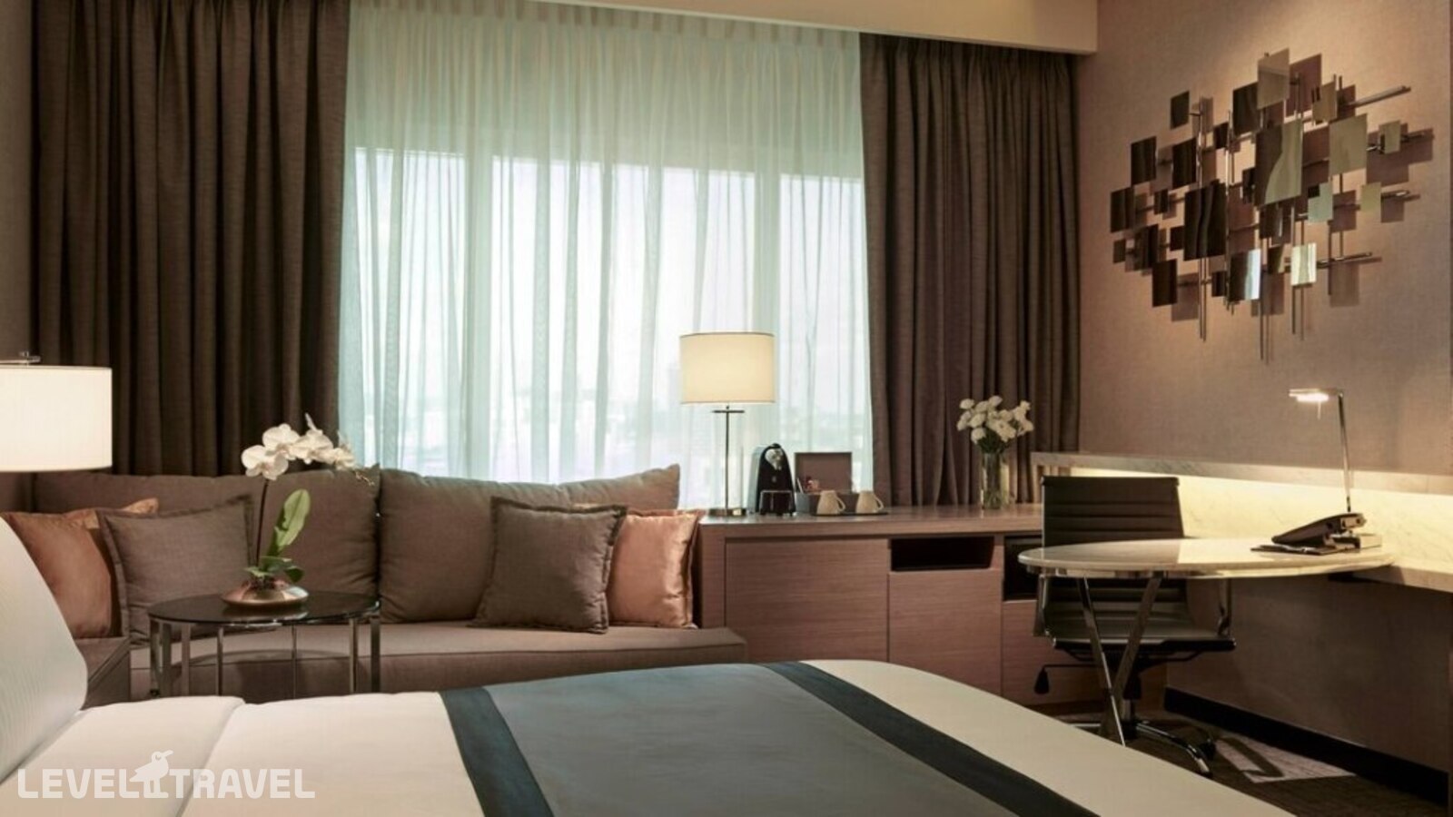 фотографии номера Двухместный номер клубный Executive 2 отдельные кровати отеля Jw Marriott Kuala Lumpur в Малайзия(Куала-Лумпур) - фото №1