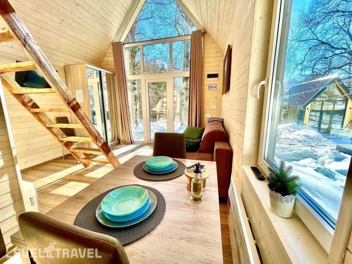 фотографии номера Барнхаус № 4 отеля Wood Village в Россия(Архыз) - фото №2