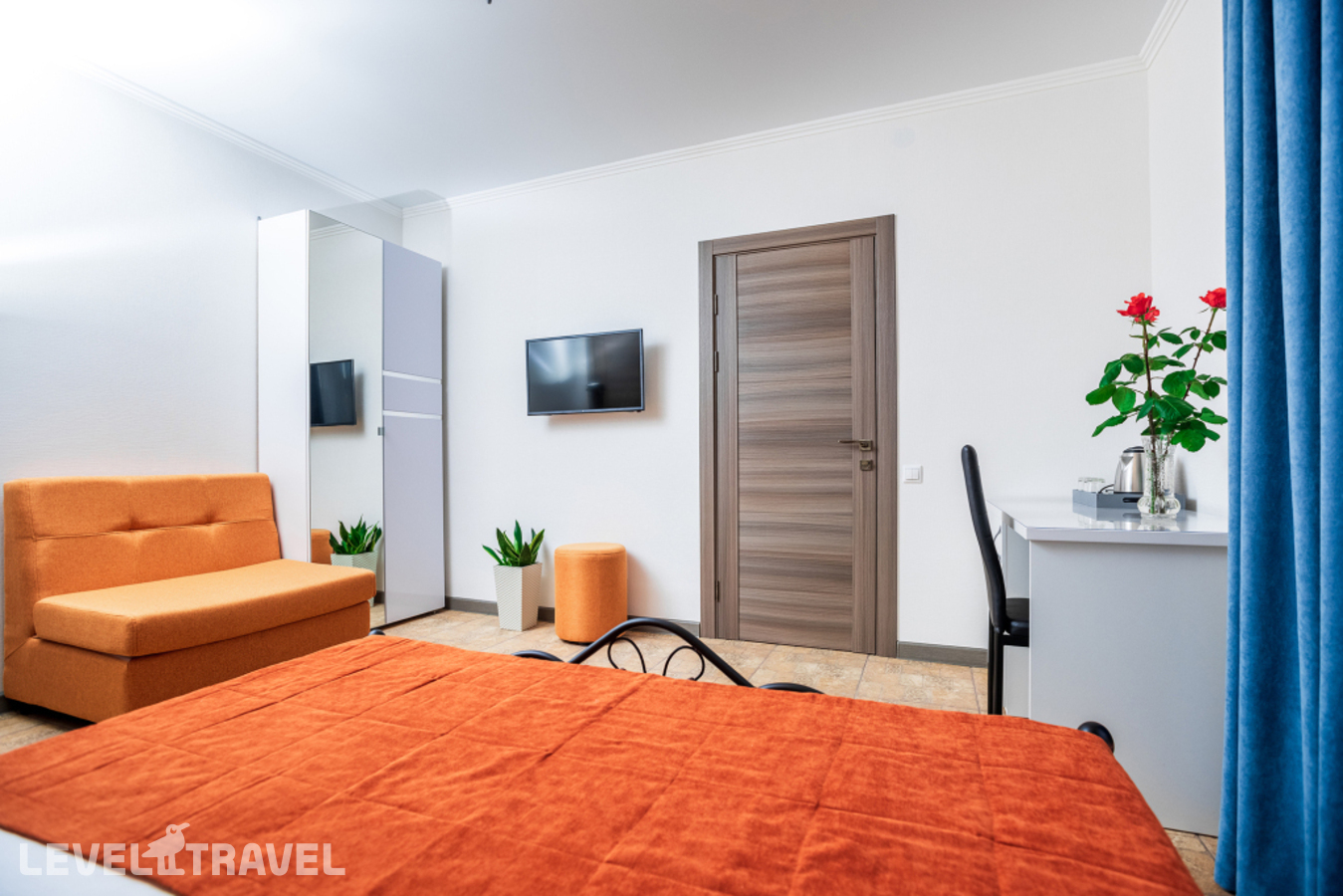 Двухместный номер Standard с балконом и beachfront двуспальная кровать — фото 8