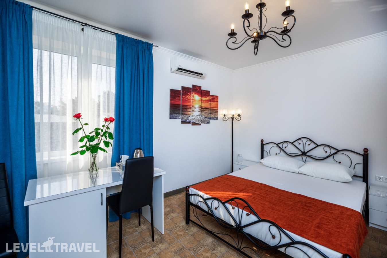 Двухместный семейный номер Standard beachfront двуспальная кровать — фото 4