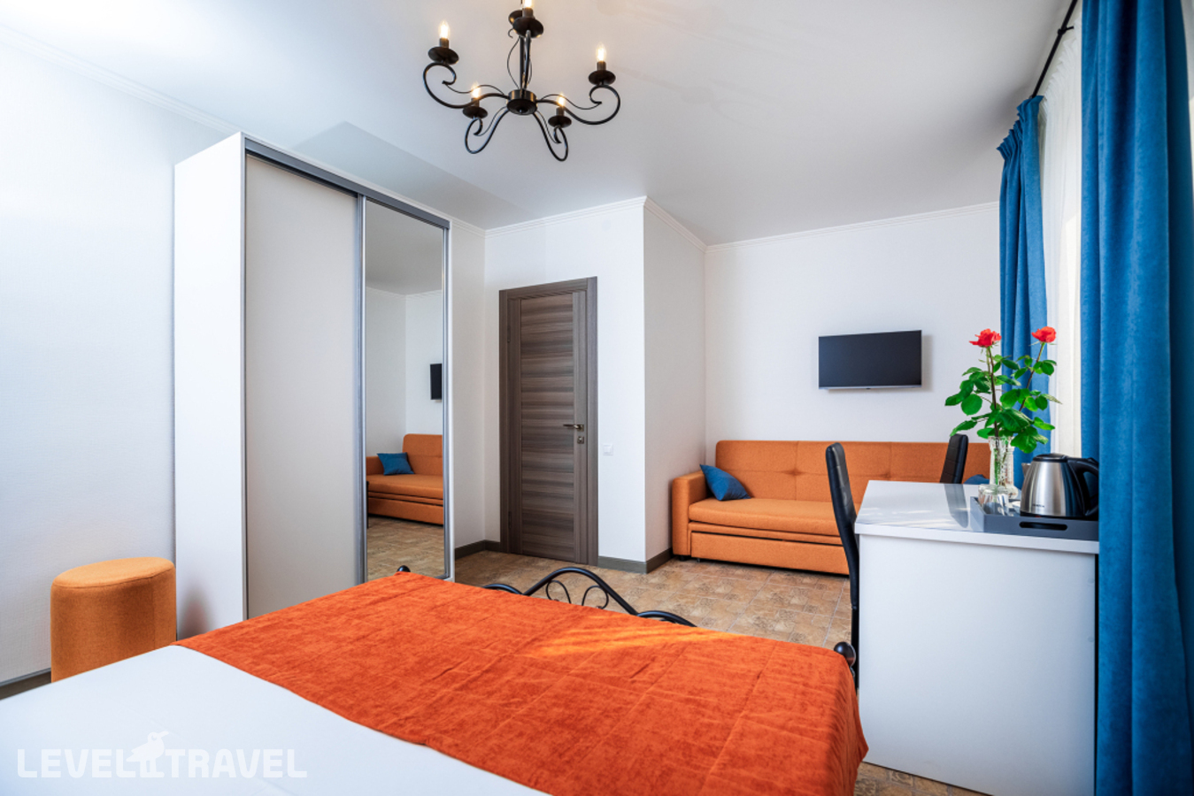 Двухместный семейный номер Standard beachfront двуспальная кровать — фото 5