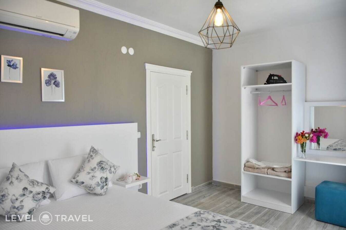 фотографии номера Семейные апартаменты с 2 комнатами с видом на город отеля Calba Apart Otel в Турция(Каш) - фото №5