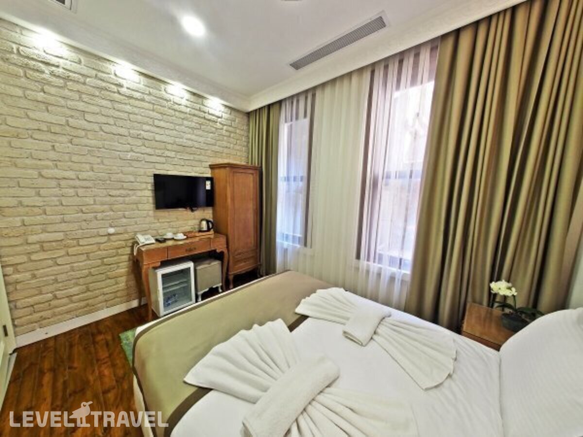 Двухместный room Economy двуспальная кровать — фото 1