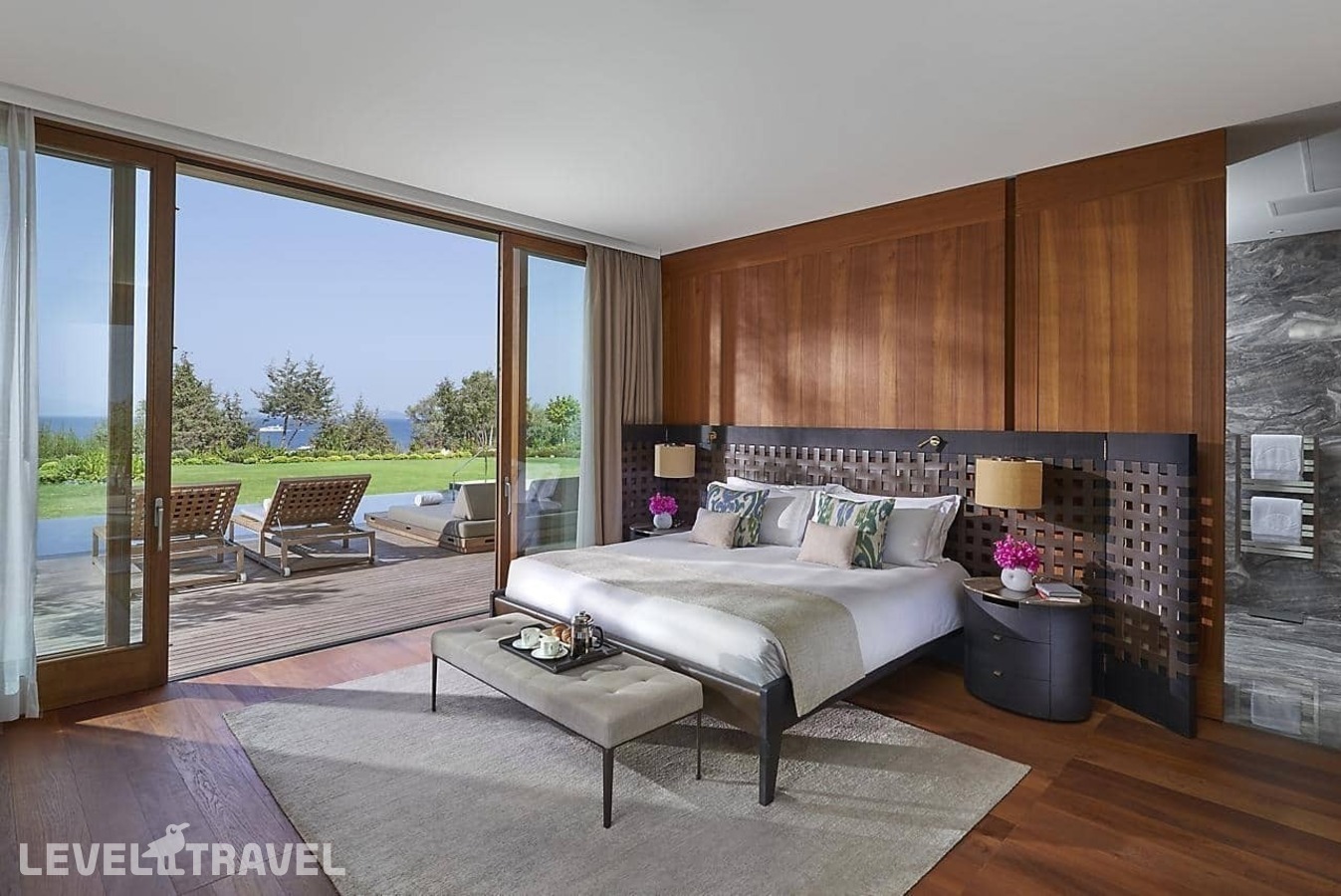 фотографии номера Вилла Blue Beach (4 спальни) отеля Mandarin Oriental Bodrum в Турция(Гёлькёй) - фото №2