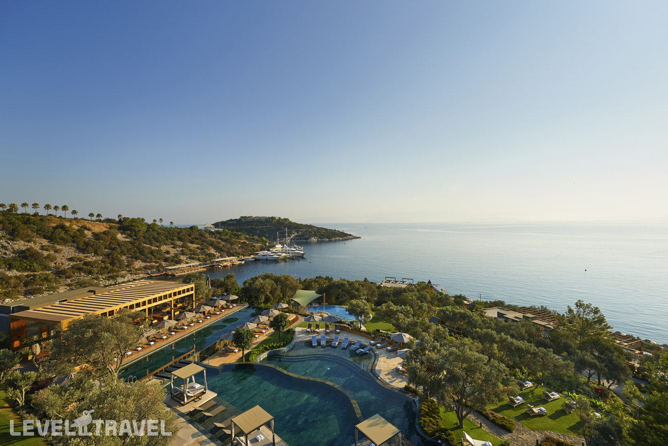 фотографии номера Резиденция с видом на море (6 спален) отеля Mandarin Oriental Bodrum в Турция(Гёлькёй) - фото №1