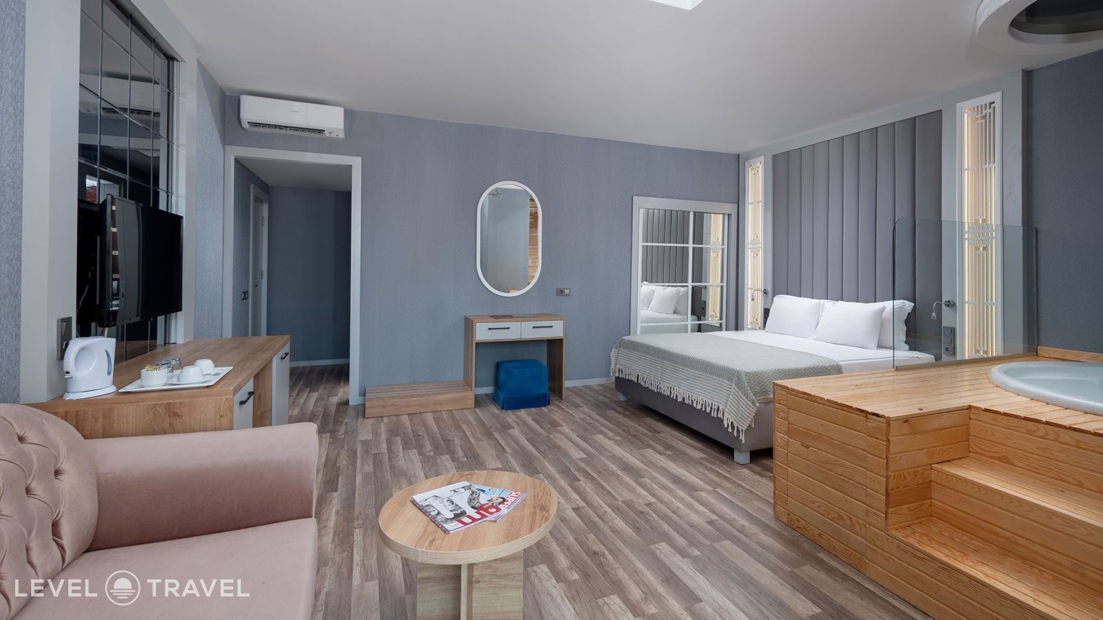 фотографии номера Полулюкс с балконом с видом на море отеля Siam Elegance Hotels & Spa в Турция(Богазкент) - фото №1