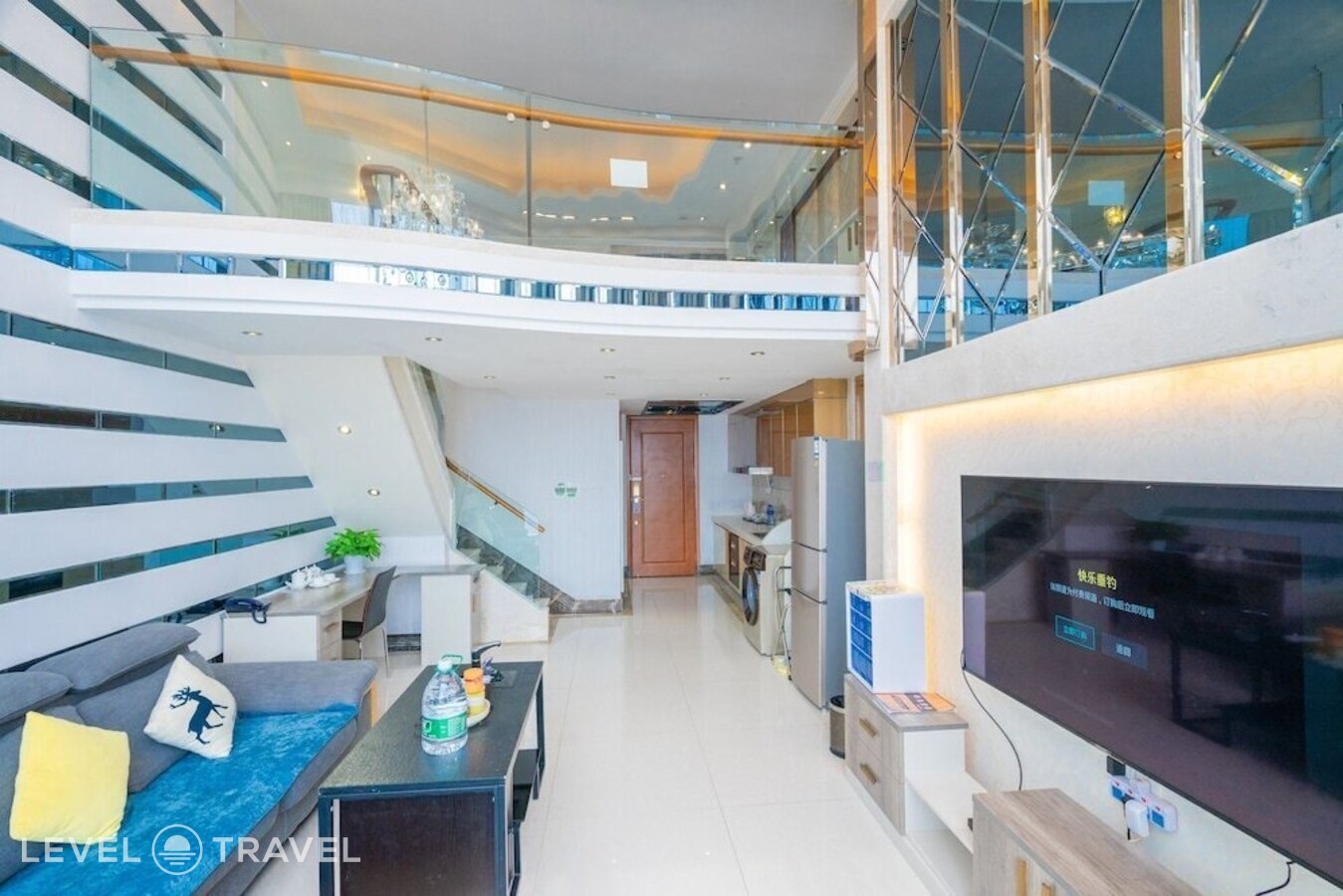 фотографии номера Двухместный номер Deluxe Дуплекс двуспальная кровать отеля Hakka International Apartment Beijing Rd в Китай(Гуанчжоу) - фото №1