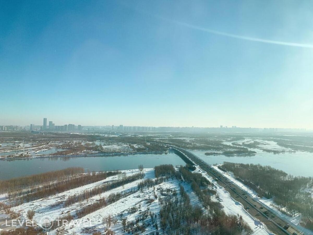 фотографии номера Двухместный номер Panoramic с видом на реку 2 отдельные кровати отеля Shangri-La Songbei, Harbin в Китай(Харбин) - фото №2