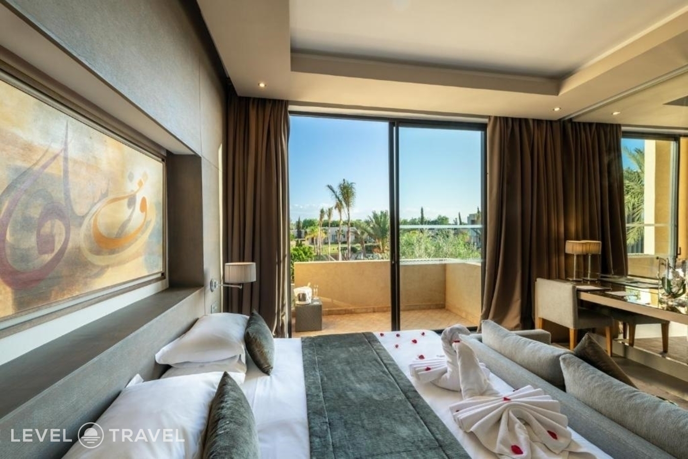 фотографии номера Двухместный номер Prestige двуспальная кровать отеля Sirayane Boutique Hotel And Spa в Марокко(Марракеш) - фото №2