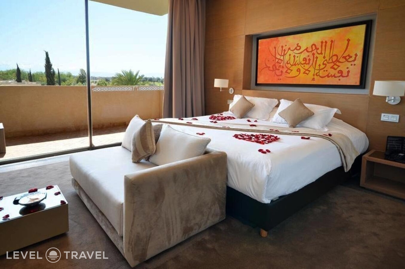 фотографии номера Двухместный номер Prestige двуспальная кровать отеля Sirayane Boutique Hotel And Spa в Марокко(Марракеш) - фото №1