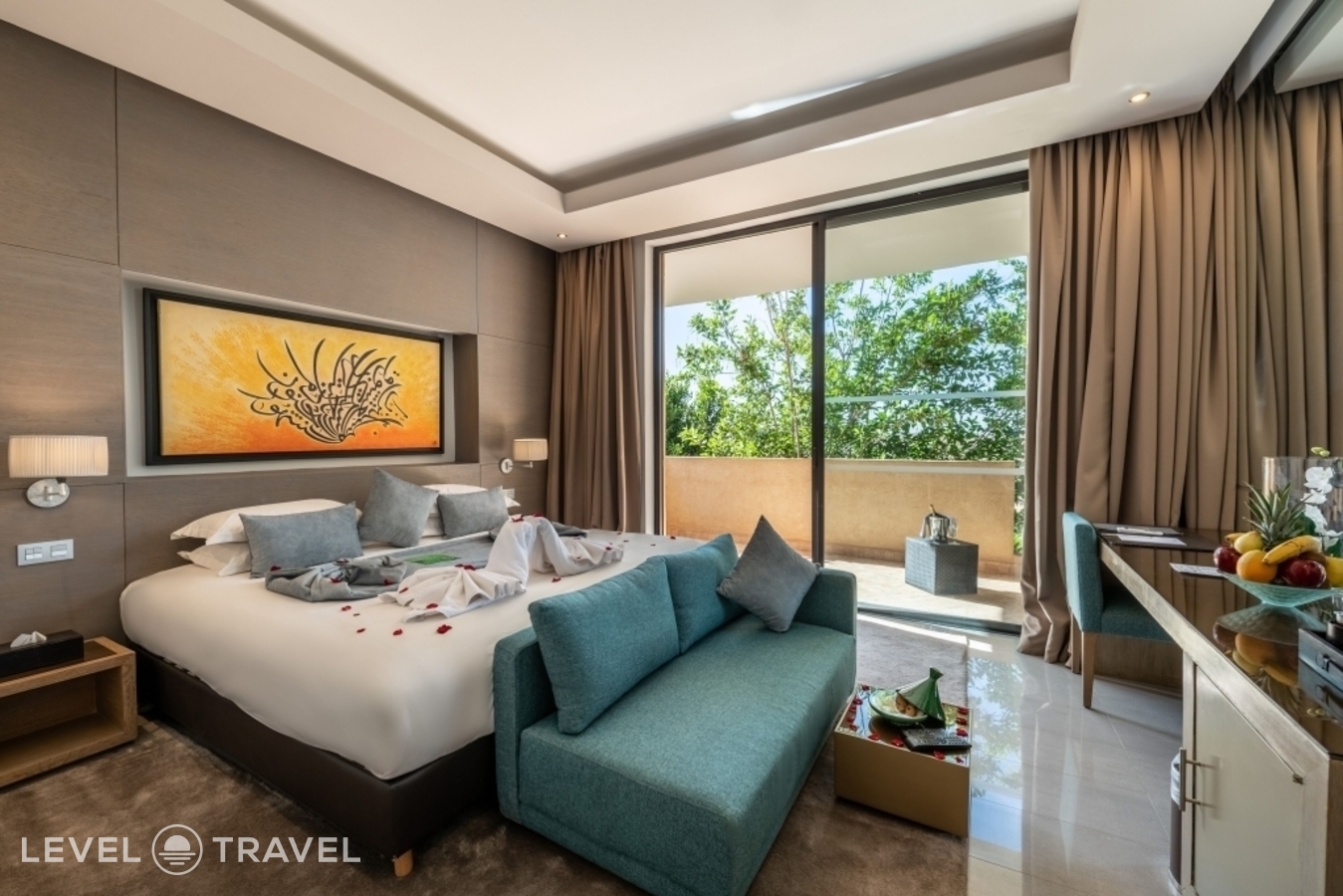 фотографии номера Двухместный номер Privilege двуспальная кровать отеля Sirayane Boutique Hotel And Spa в Марокко(Марракеш) - фото №2