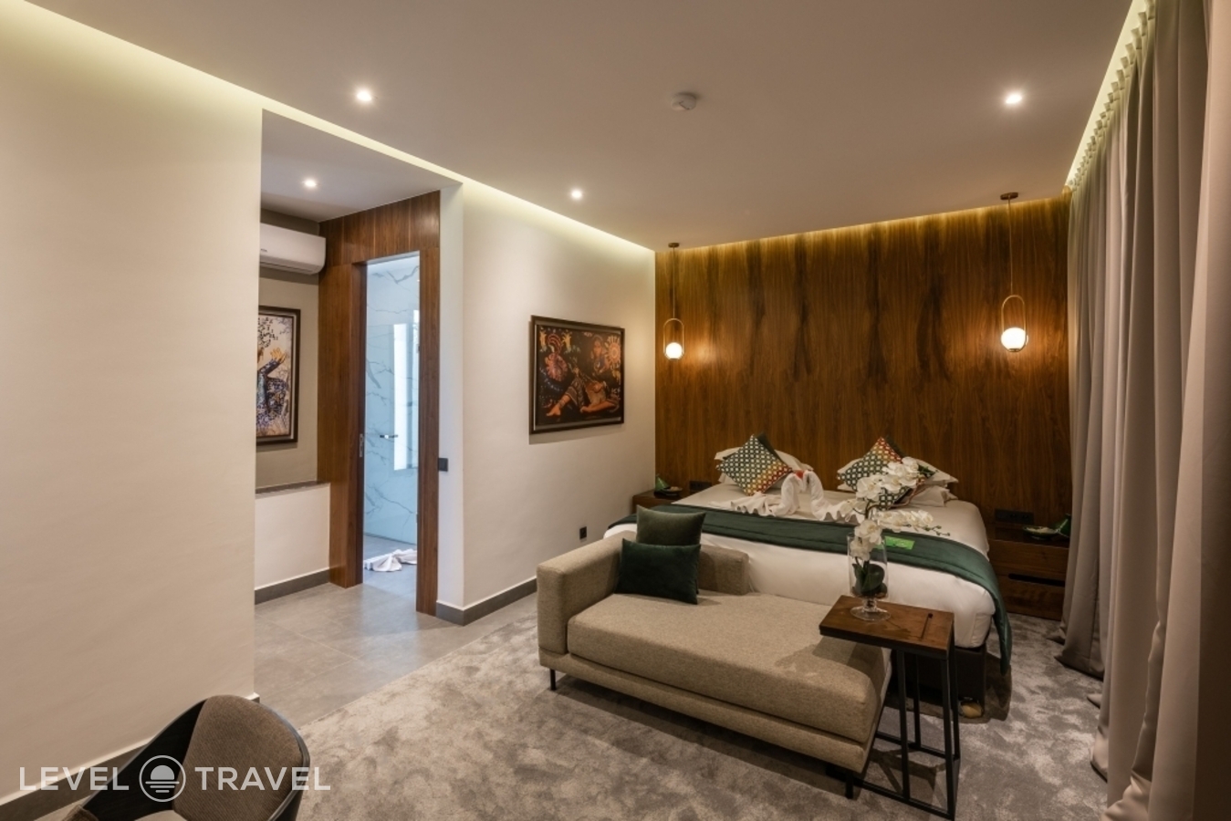 фотографии номера Двухместный люкс Mini двуспальная кровать отеля Sirayane Boutique Hotel And Spa в Марокко(Марракеш) - фото №3