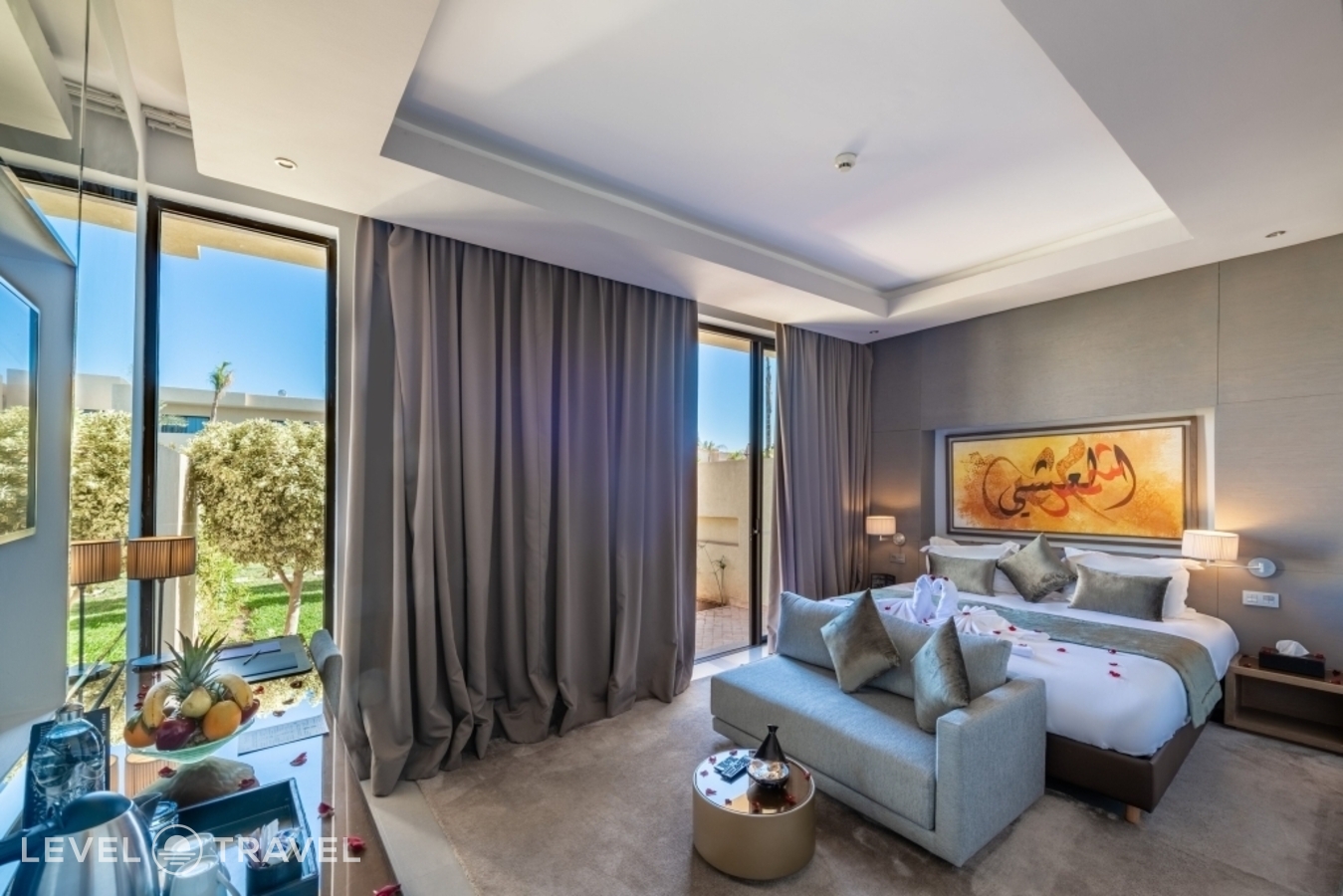 фотографии номера Двухместный люкс Mini двуспальная кровать отеля Sirayane Boutique Hotel And Spa в Марокко(Марракеш) - фото №4