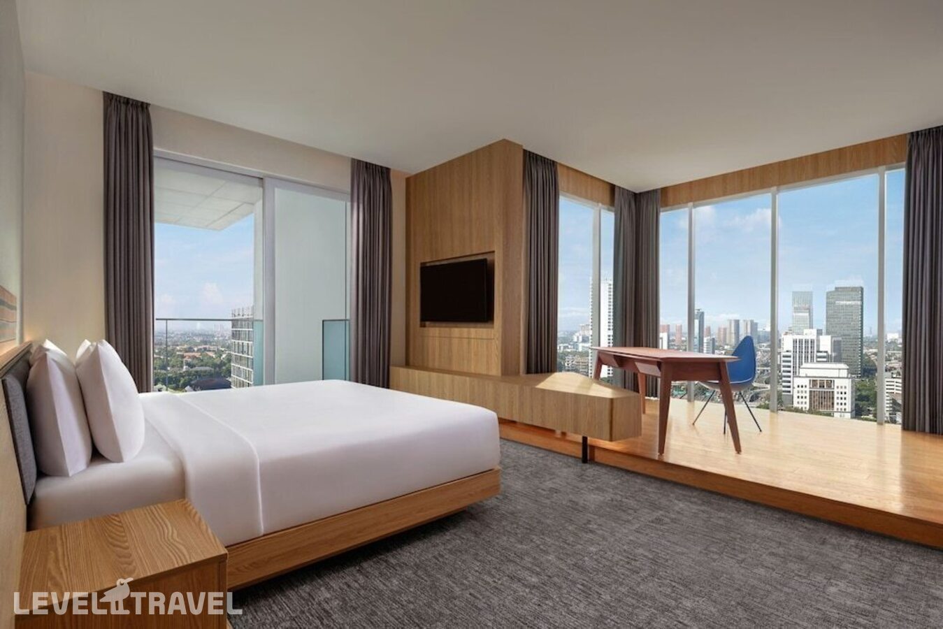 фотографии номера Люкс Presidential c 1 комнатой отеля Aloft South Jakarta Chse Certified в Индонезия(Джакарта) - фото №4