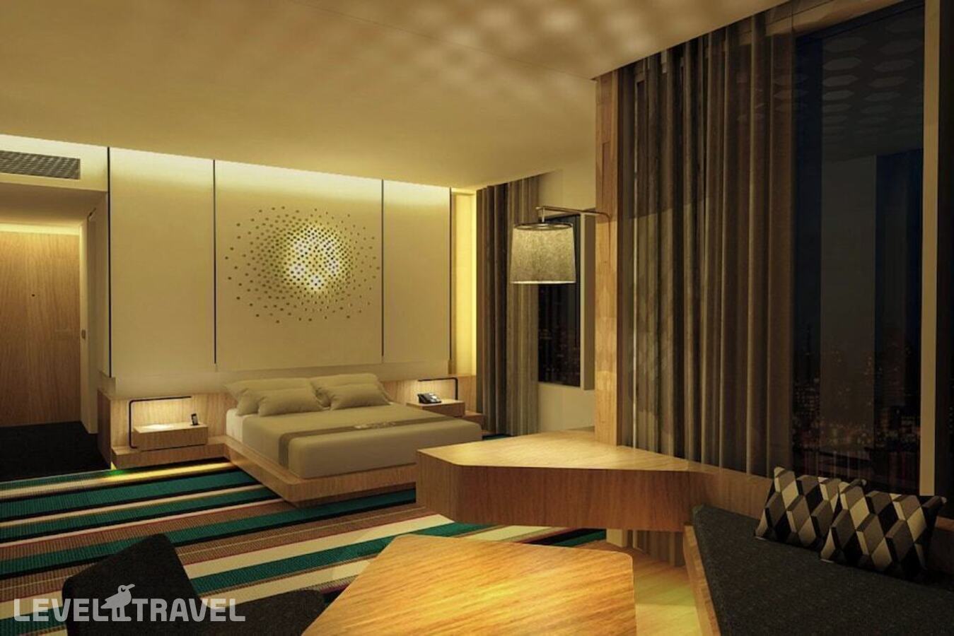 фотографии номера Люкс Presidential c 1 комнатой отеля Aloft South Jakarta Chse Certified в Индонезия(Джакарта) - фото №5