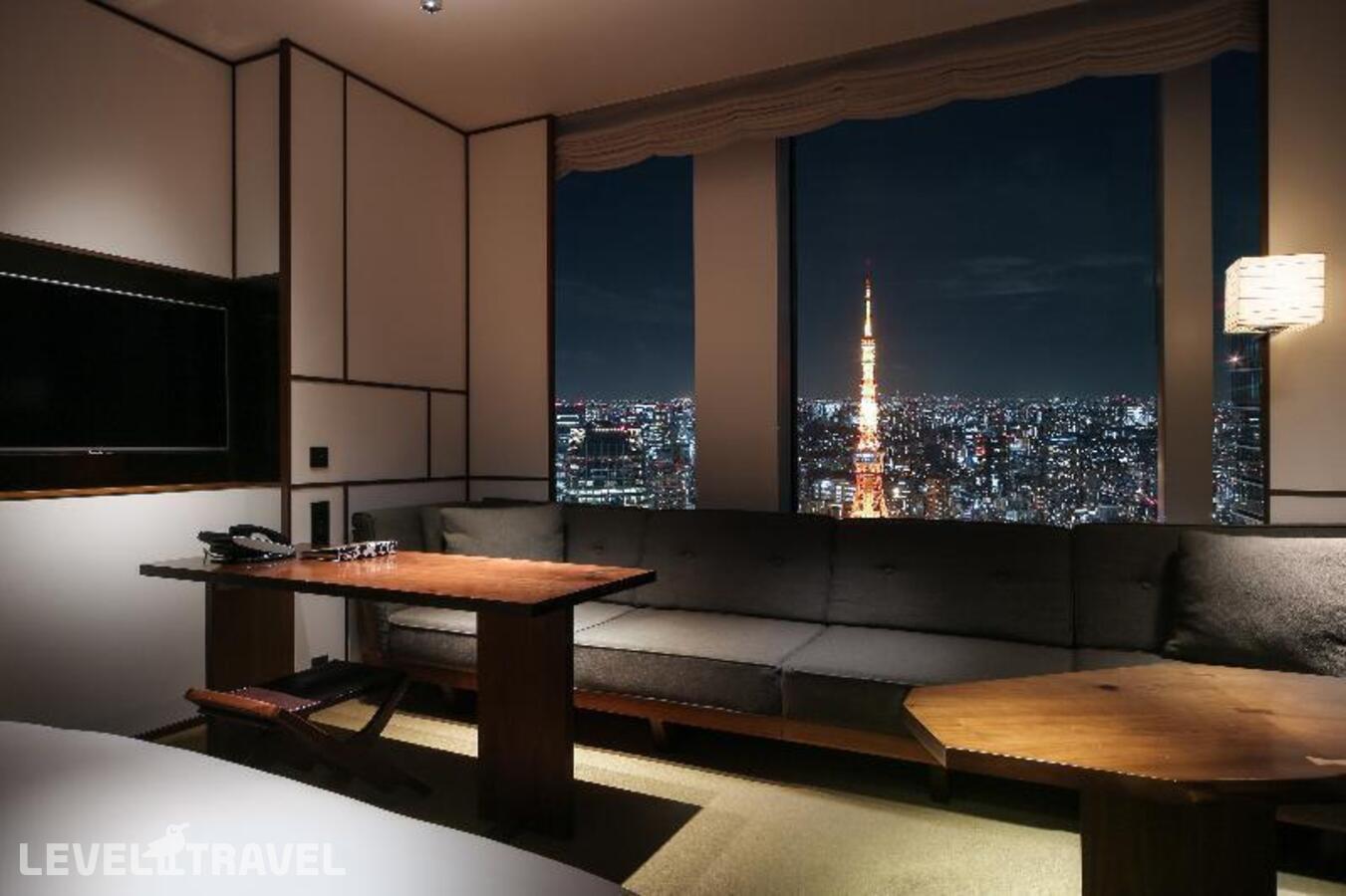 фотографии номера Двухместный номер with tower view двуспальная кровать отеля Andaz Tokyo Toranomon Hills - A Concept By Hyatt в Япония(Токио) - фото №2
