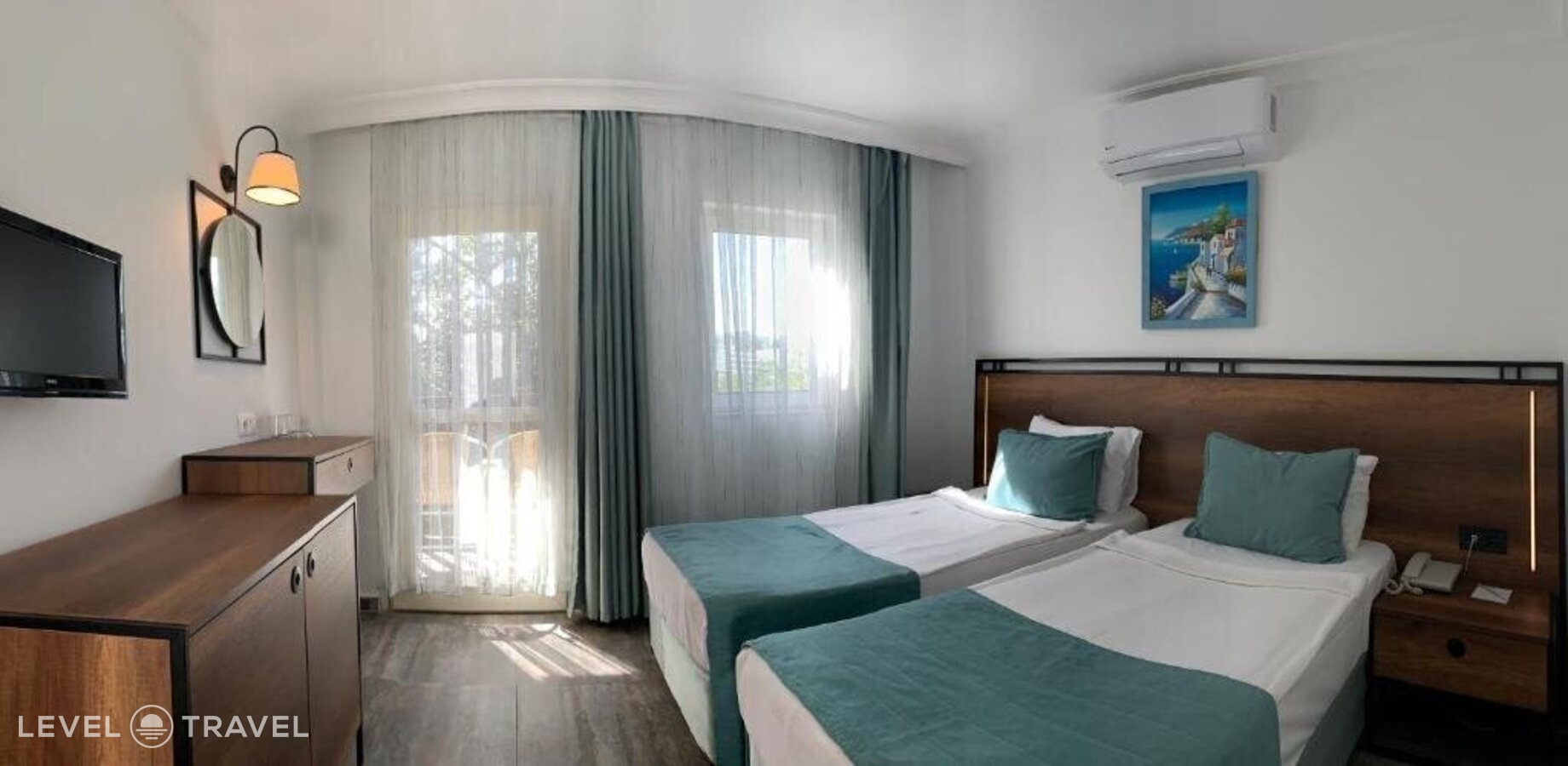фотографии номера Улучшенный (две односпальные кровати) отеля Bitez Garden Life Hotel & Suites в Турция(Битез) - фото №5