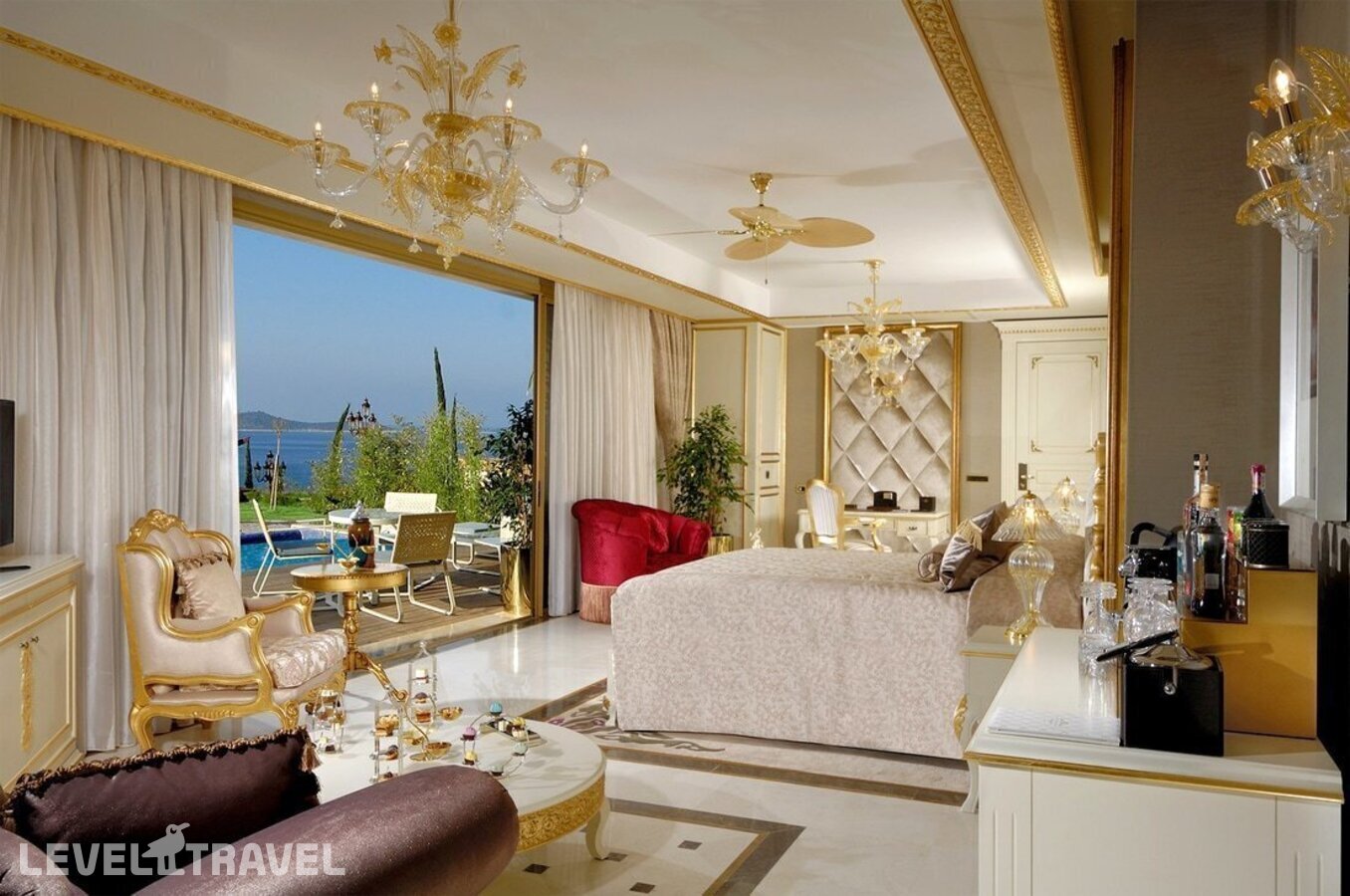 фотографии номера Люкс Гранд отеля The Plaza Bodrum (Ex. Be Premium Bodrum) в Турция(Торба) - фото №6
