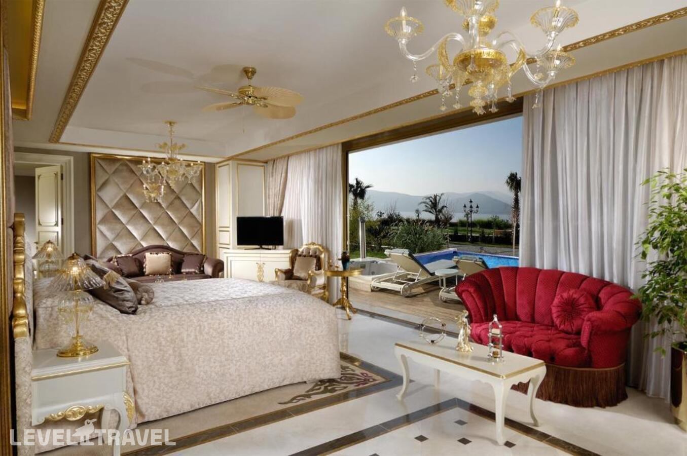 фотографии номера Люкс Гранд отеля The Plaza Bodrum (Ex. Be Premium Bodrum) в Турция(Торба) - фото №5