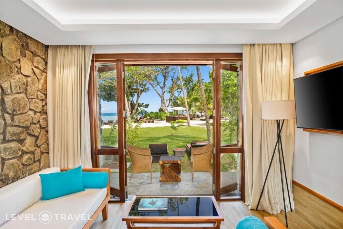 фотографии номера Люкс Deluxe с видом на океан отеля Kempinski Seychelles Resort в Сейшелы(о. Маэ) - фото №6