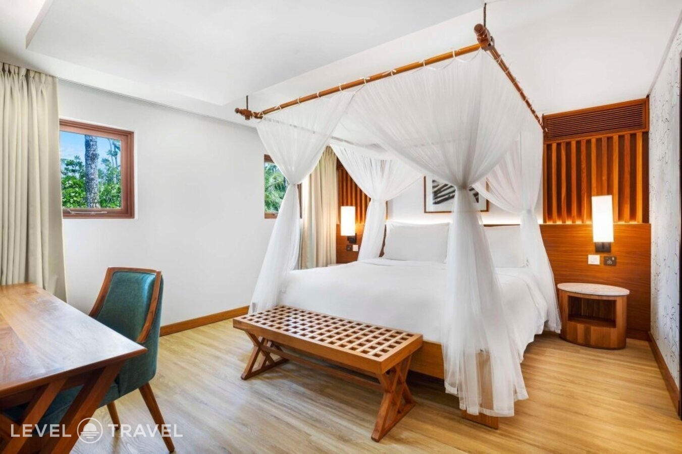 фотографии номера Люкс Deluxe с видом на океан отеля Kempinski Seychelles Resort в Сейшелы(о. Маэ) - фото №1
