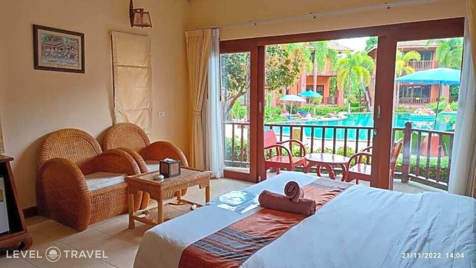 фотографии номера Номер Deluxe с балконом и с видом на бассейн отеля Andamanee Boutique Resort в Таиланд(Ноппарат Тара) - фото №16