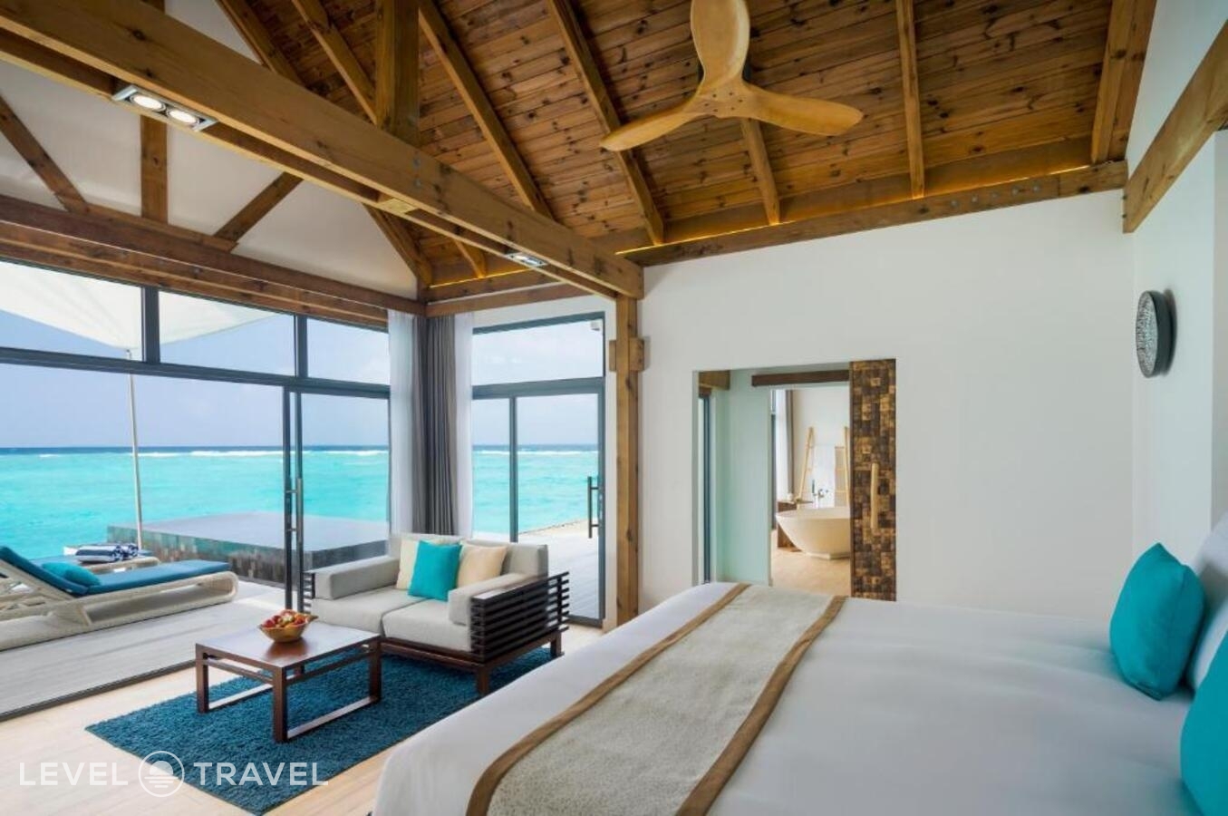 Вилла Overwater Sunrise Lagoon — фото 4