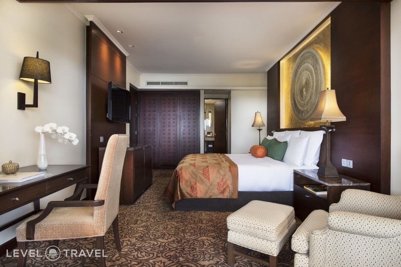 Двухместный люкс Riverfront Anantara двуспальная кровать — фото 3