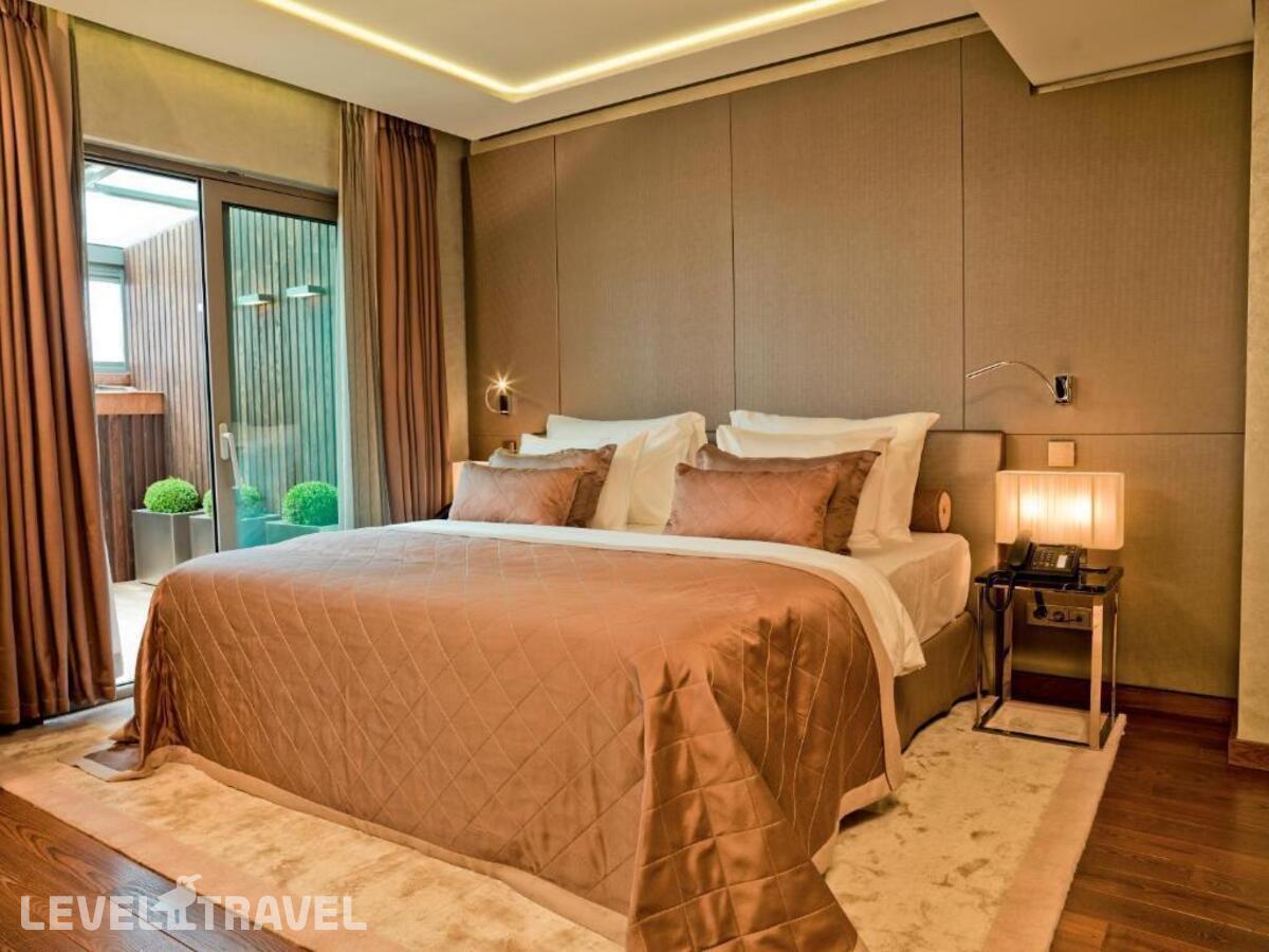 Двухместный номер с террасой Luxury Deluxe двуспальная кровать — фото 3