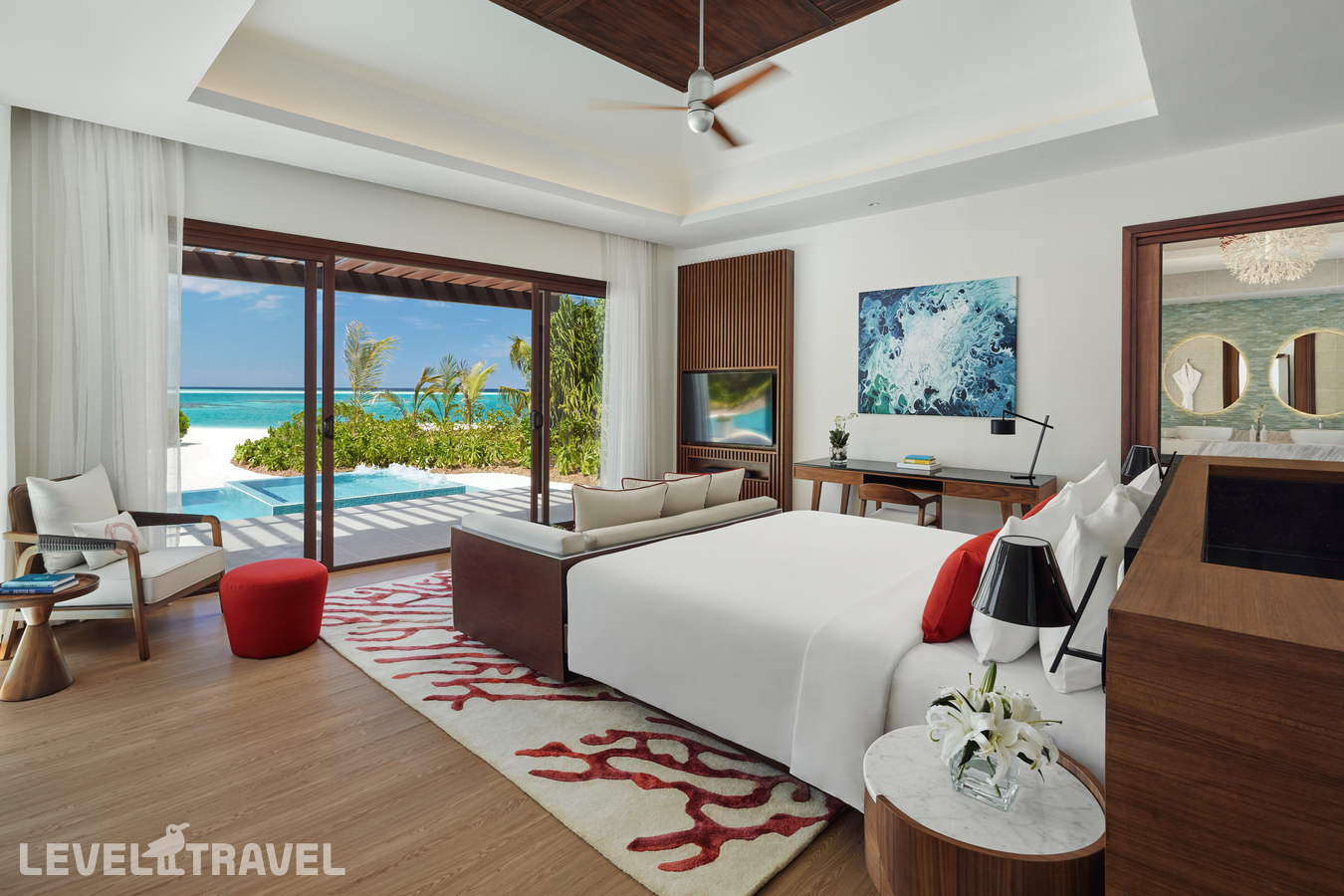 фотографии номера Пляжный павильон (1 спальня) отеля Niyama Private Islands Maldives в Мальдивы(Даалу Атолл) - фото №5