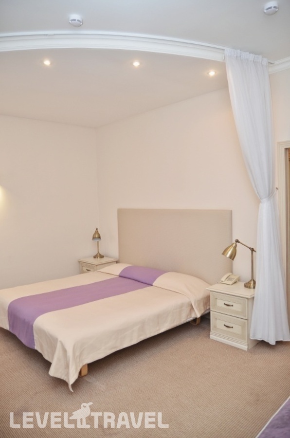 фотографии номера Двухместный номер Бизнес-класса мансарда двуспальная кровать отеля Палисад в Россия(Вологда) - фото №3